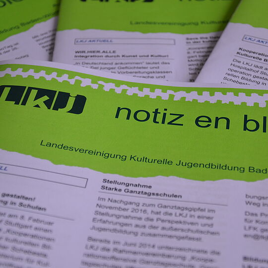 Newsletter notiz en bloc